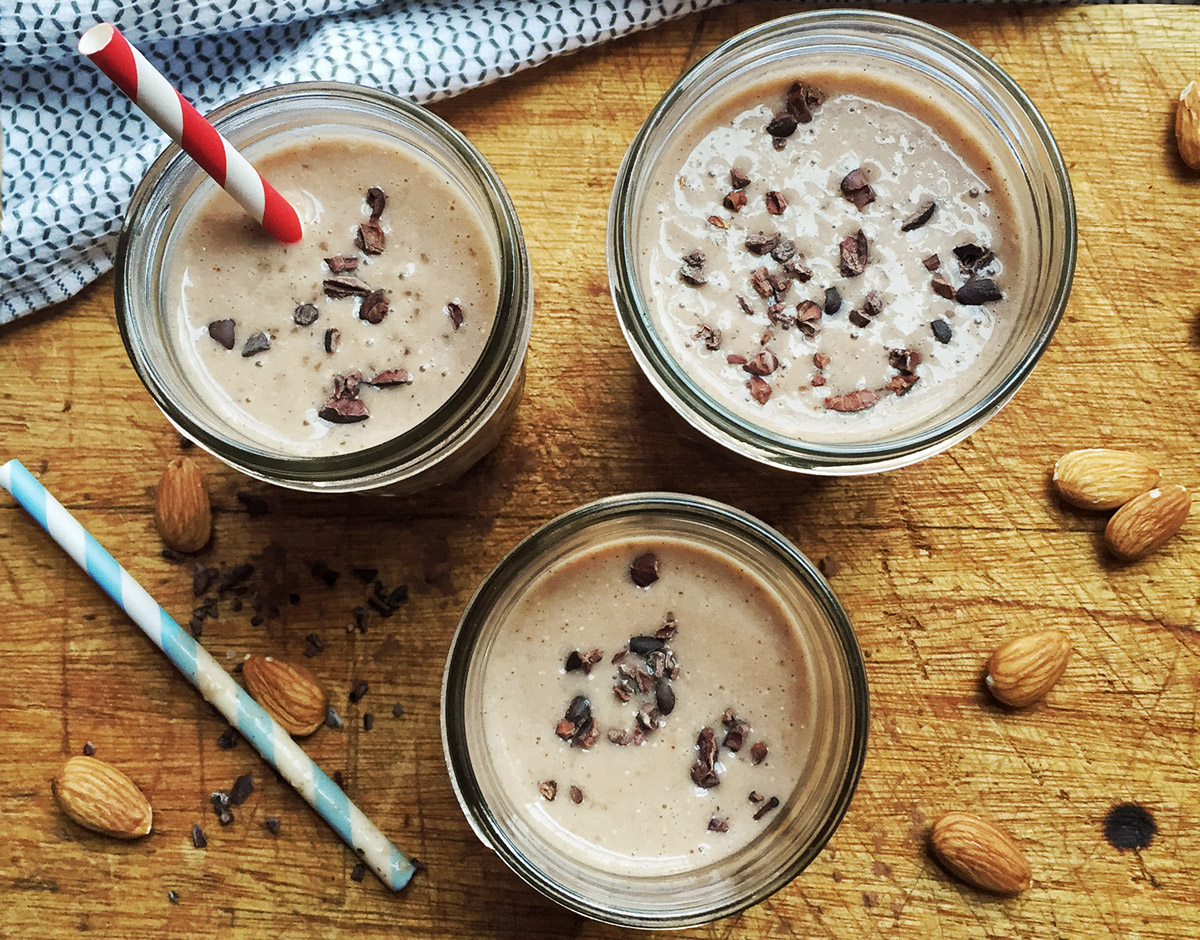 Salted Decadence Chocolate Almond Butter Smoothie